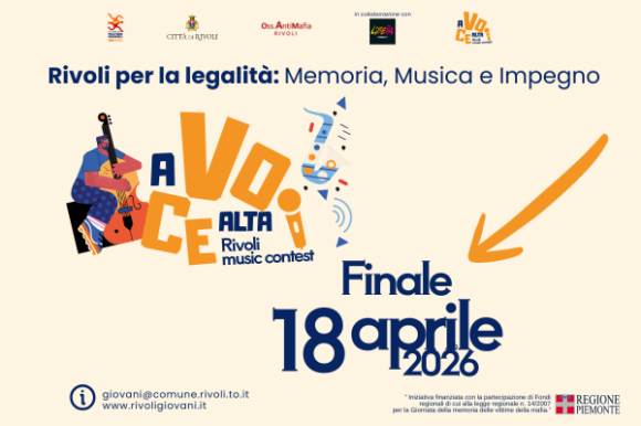 “A Voce ALTA” – Rivoli MUSIC CONTEST – LA FINALE il 18 Aprile alle Maison Musique!
