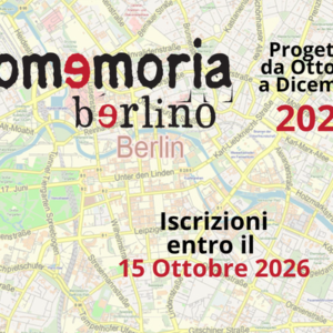ProMemoria_Berlino 2026 – dal 23 al 27 novembre 2026